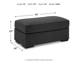 Wryenlynn Oversized Chair and Ottoman - Ornate Home