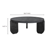 Wunder Black Coffee Table - Ornate Home
