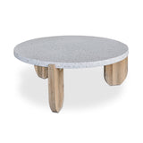 Wunder White Coffee Table - Ornate Home