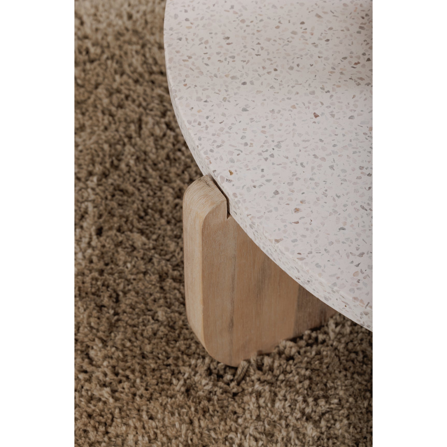Wunder White Coffee Table - Ornate Home