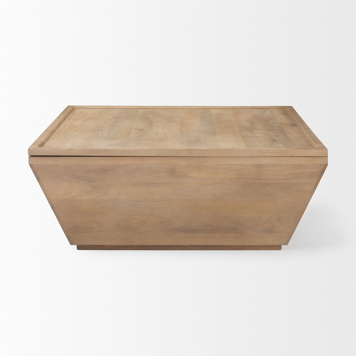 Wyatt Brown Wood Angular Coffee Table - Ornate Home