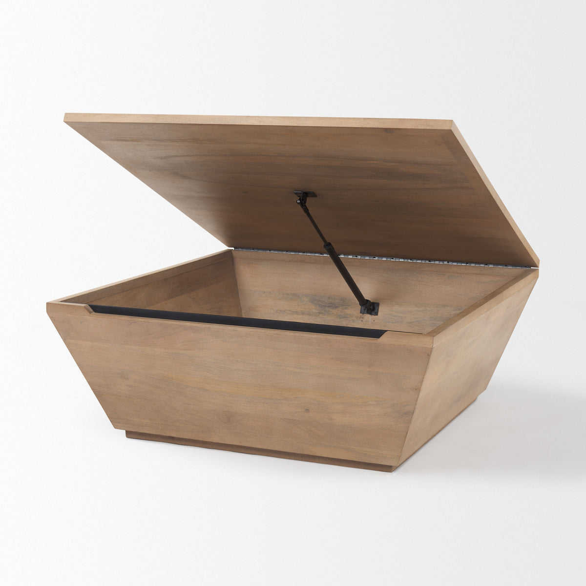 Wyatt Brown Wood Angular Coffee Table - Ornate Home
