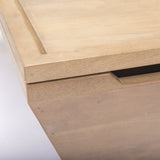 Wyatt Brown Wood Angular Coffee Table - Ornate Home