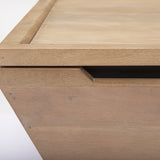Wyatt Brown Wood Angular Coffee Table - Ornate Home