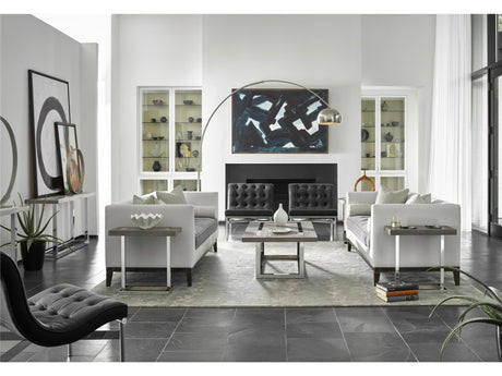 Wyatt Flint Chair Side Table - Ornate Home