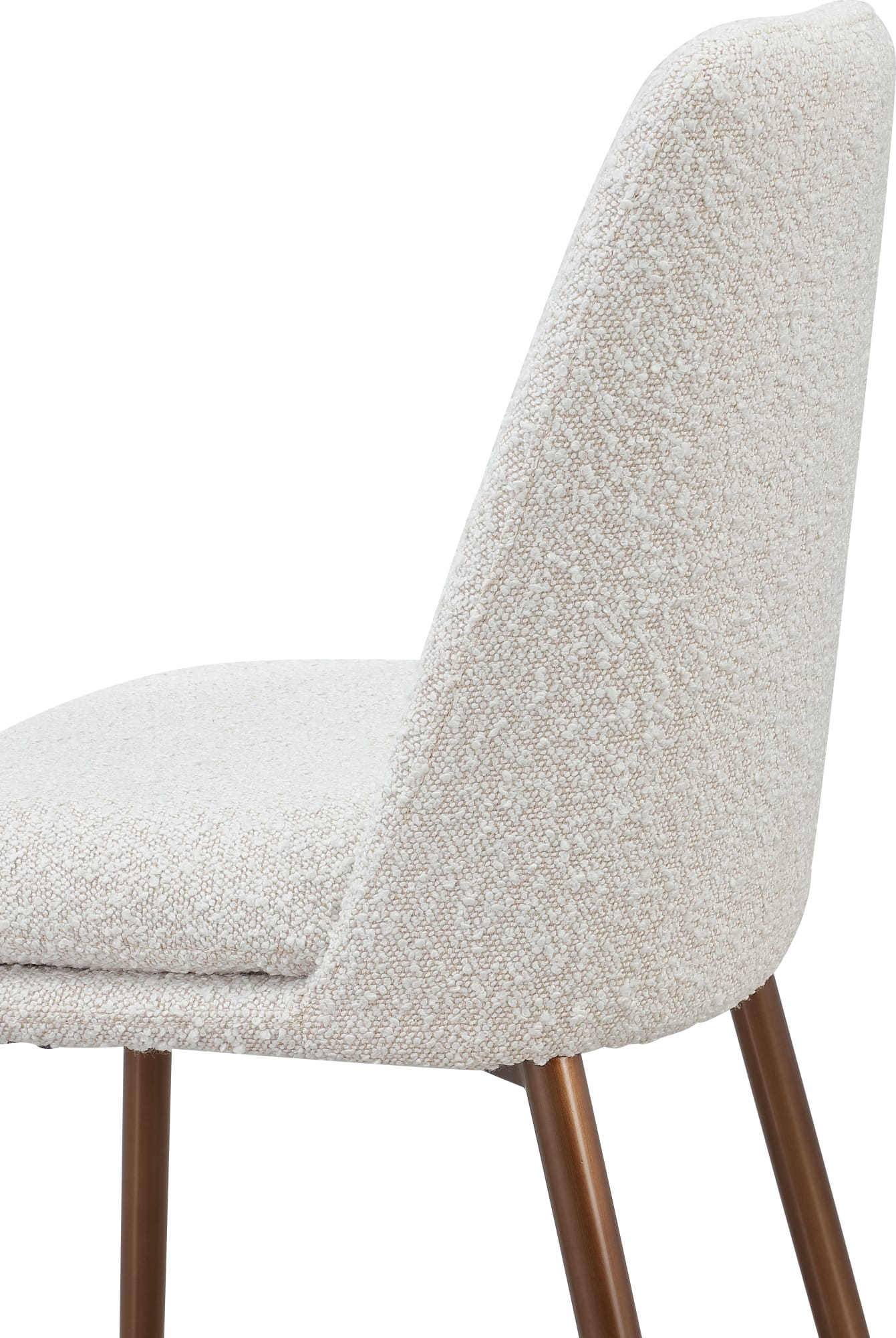 Wyatt Ricotta/Bronze Upholstered Bar Stool (Set of 2) - Ornate Home