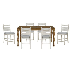 Wyatt Tan 7pc Dining Set - Ornate Home