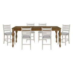 Wyatt Tan 7pc Dining Set - Ornate Home