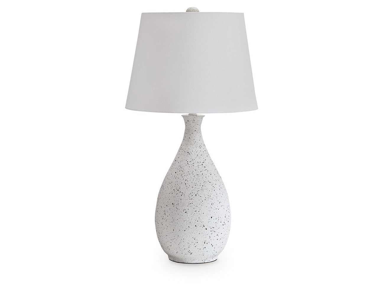 Wyattford White/Black Metal Table Lamp (1/CN) (Online Special Price) - Ornate Home