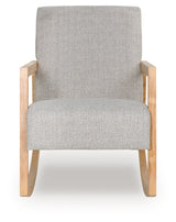 Wychworth Gray/Natural Accent Chair (Online Special Price) - Ornate Home