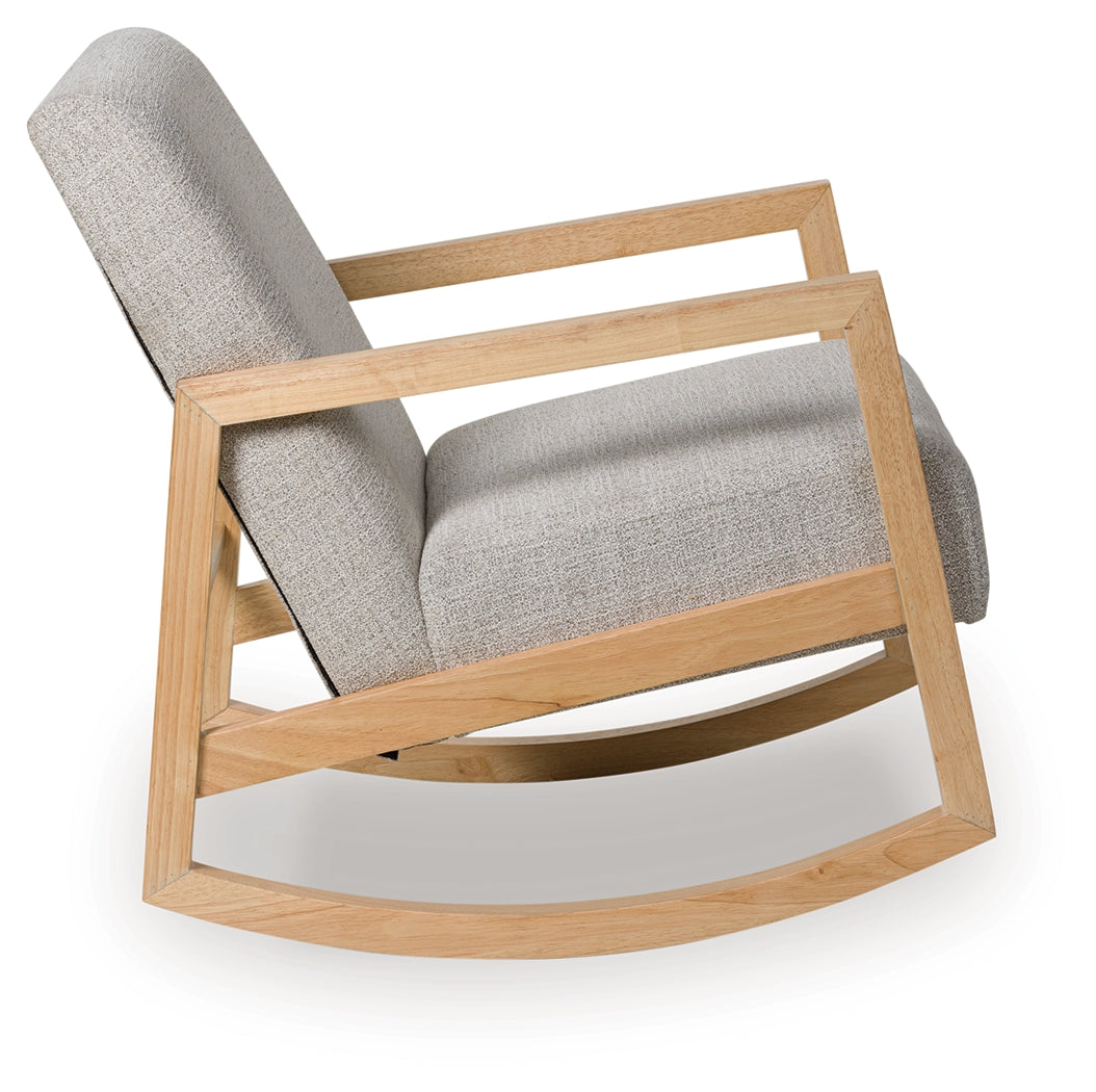 Wychworth Gray/Natural Accent Chair (Online Special Price) - Ornate Home