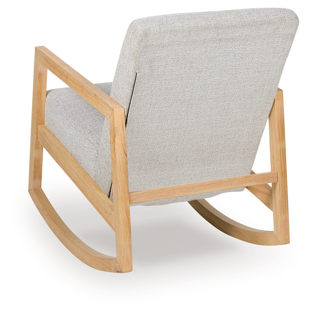Wychworth Gray/Natural Accent Chair (Online Special Price) - Ornate Home