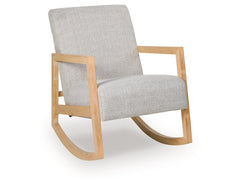 Wychworth Gray/Natural Accent Chair - Ornate Home