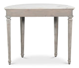 Wycliffe Drift Pine Demilune Console Table - Ornate Home
