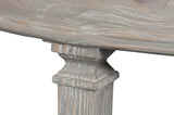Wycliffe Drift Pine Demilune Console Table - Ornate Home