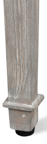 Wycliffe Drift Pine Demilune Console Table - Ornate Home