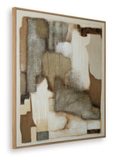 Wylander Tan/Brown/Gray Wall Art (Online Special Price) - Ornate Home