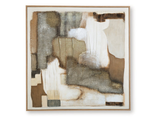 Wylander Tan/Brown/Gray Wall Art - Ornate Home