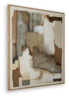 Wylander Tan/Brown/Gray Wall Art - Ornate Home
