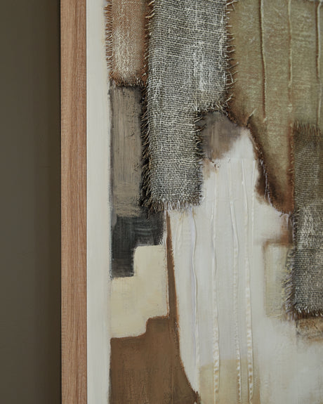 Wylander Tan/Brown/Gray Wall Art - Ornate Home