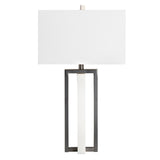 Wylie White/Black Table Lamp - Ornate Home