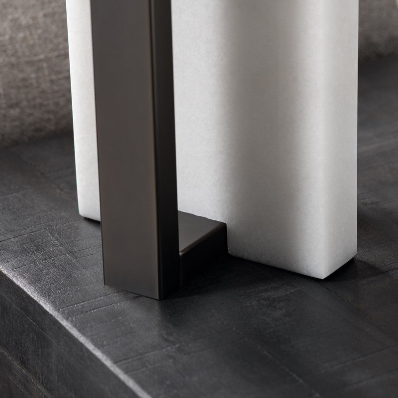 Wylie White/Black Table Lamp - Ornate Home