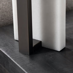 Wylie White/Black Table Lamp - Ornate Home