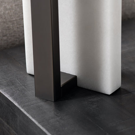 Wylie White/Black Table Lamp - Ornate Home