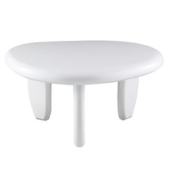 Wylie White High Gloss End Table - Ornate Home