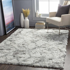 Wynant Gray Tones Plush Rug - Ornate Home