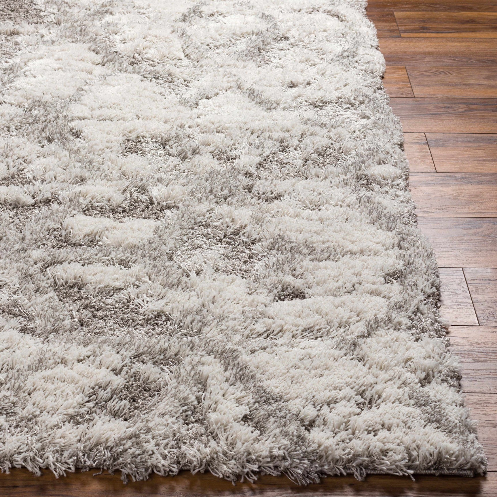 Wynant Gray Tones Plush Rug - Ornate Home