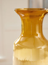 Wynburg White/Amber Vase (Online Special Price) - Ornate Home