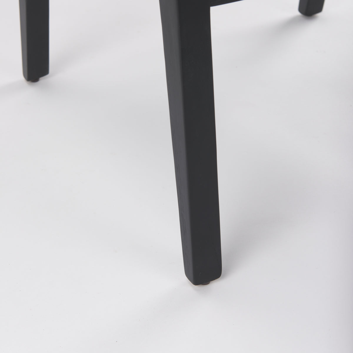 Wynn Beige/Black Cane Back Dining Side Chair (Set of 2)