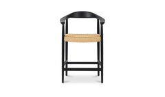 Wynn Black Counter Stool - Ornate Home
