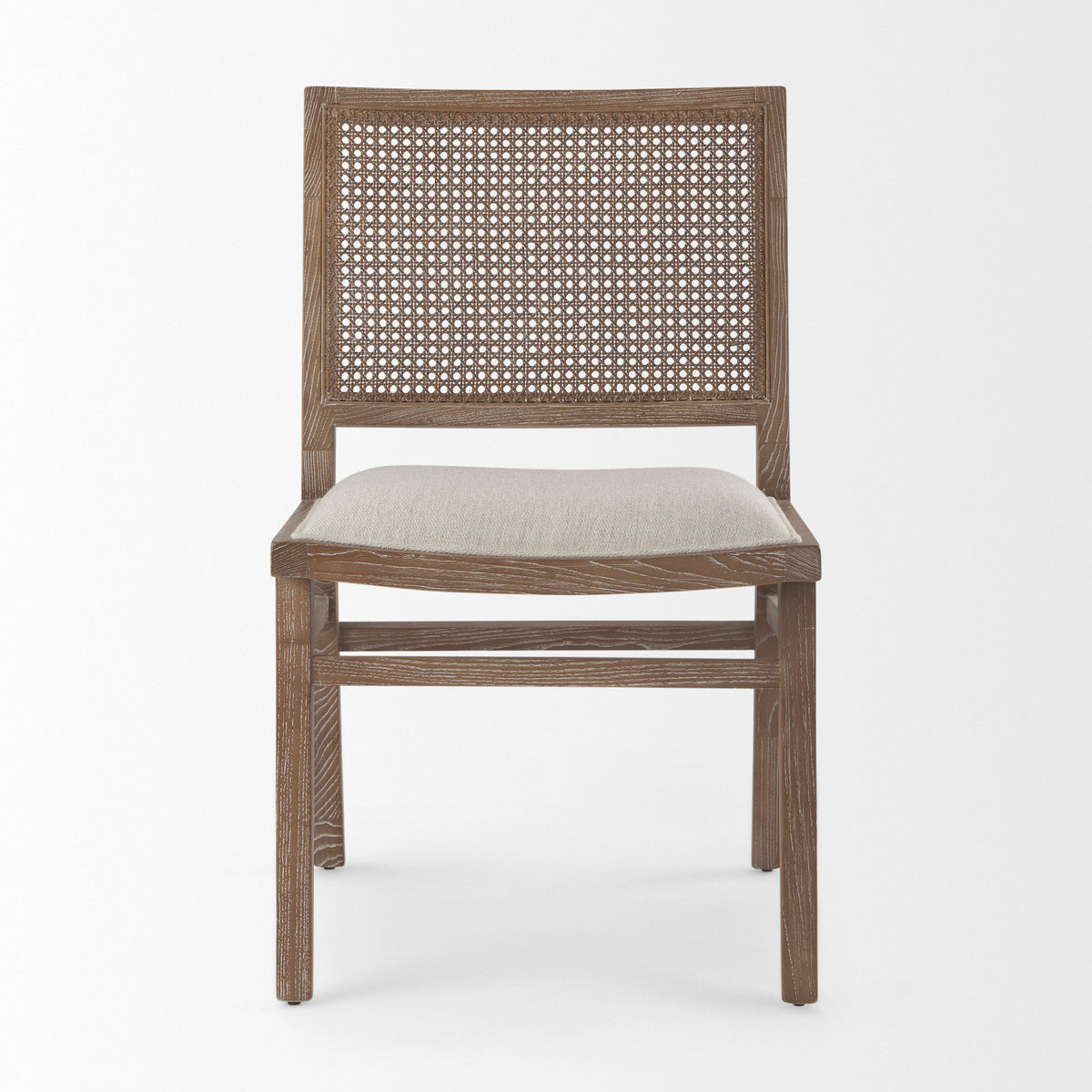 Wynn Brown Cane Back Dining Side Chair (Set of 2) - Ornate Home