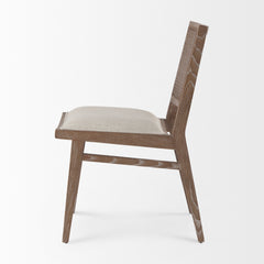 Wynn Brown Cane Back Dining Side Chair (Set of 2)