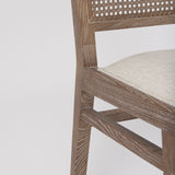 Wynn Brown Cane Back Dining Side Chair (Set of 2) - Ornate Home
