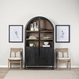 Wynn Brown Cane Back Dining Side Chair (Set of 2) - Ornate Home
