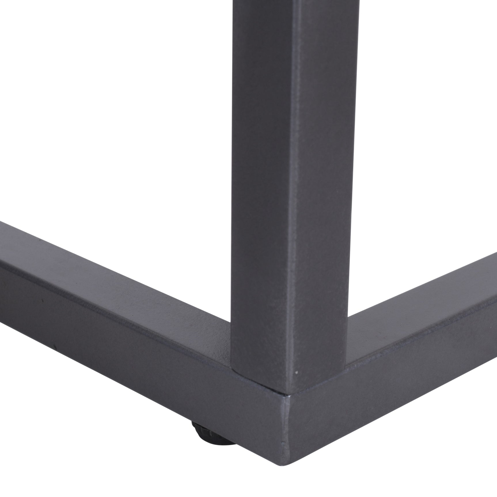 Wynn Grey/Gunmetal Marble End Table - Ornate Home