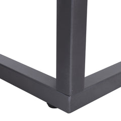 Wynn Grey/Gunmetal Marble End Table - Ornate Home