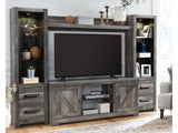 Wynnlow Gray 4-Piece Entertainment Center (Online Special Price) - Ornate Home
