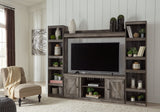 Wynnlow Gray 4-Piece Entertainment Center (Online Special Price) - Ornate Home