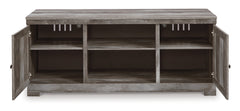 Wynnlow Gray 4-Piece Entertainment Center - Ornate Home