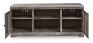 Wynnlow Gray 4-Piece Entertainment Center - Ornate Home