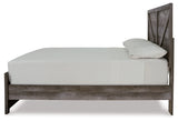Wynnlow Gray Full Crossbuck Panel Bed, Dresser and Mirror (Online Special Price) - Ornate Home