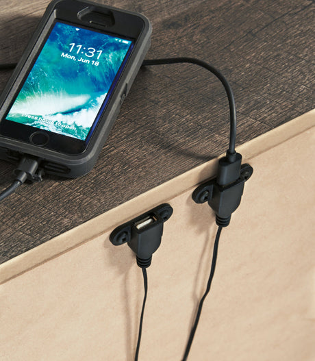 Wynnlow Gray King Crossbuck Panel Bedroom Set with Dresser, Mirror and Nightstand - Ornate Home