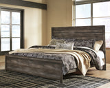 Wynnlow Gray King Panel Bed (Online Special Price) - Ornate Home
