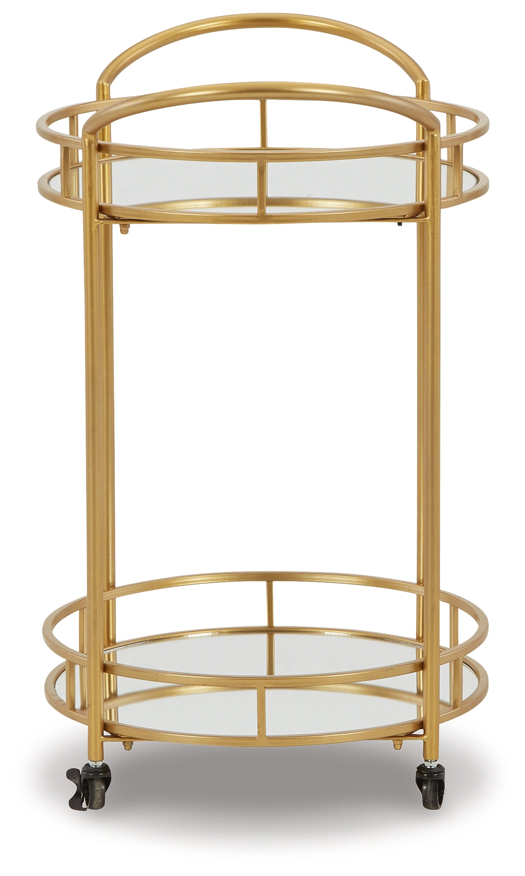 Wynora Gold Bar Cart (Online Special Price) - Ornate Home