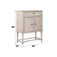 Wynsor Antique Champagne Wine Cabinet - Ornate Home