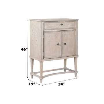 Wynsor Antique Champagne Wine Cabinet - Ornate Home